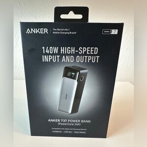 Anker 737 Power Bank (PowerCore 24K) BRAND NEW